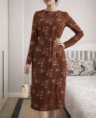 Платье миди, размер S