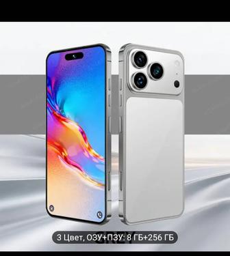 Новинка 2025 года смартфон i17promax с 6,8-дюймовым дисплеем, 8256 ГБ ОЗУ