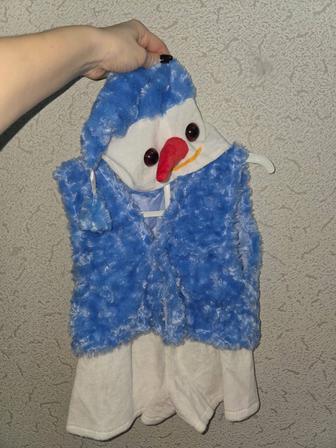 Новогодний костюм тигр снеговик