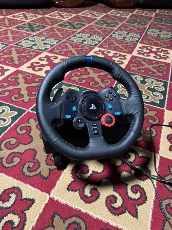 (Logitech G29) Игровой руль с педалями для PS3/PS4/PS5