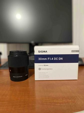 Sigma 30mm f1.4 DC DN for Sony