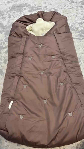 Зимний конверт на выписку