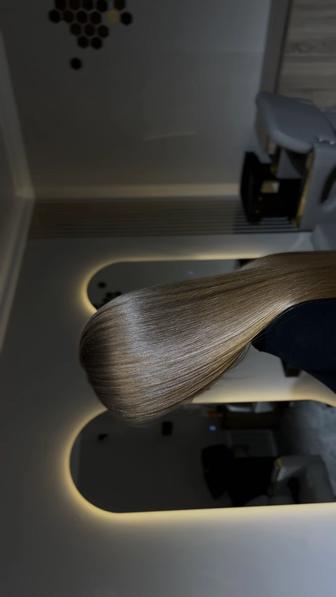 Кератиновое выпрямление, ботокс, холодные уходы, очищение кожи головы