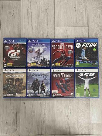 Игры на дисках для Sony PlayStation 4 и 5
