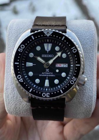 Японские механические наручные часы Seiko Turtle Prospex SRPE93K1