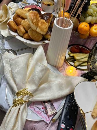 Оформление стола аренда