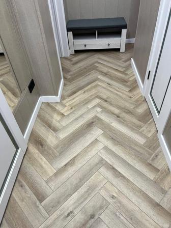 Укладка кварц винила, ламината и линолеума