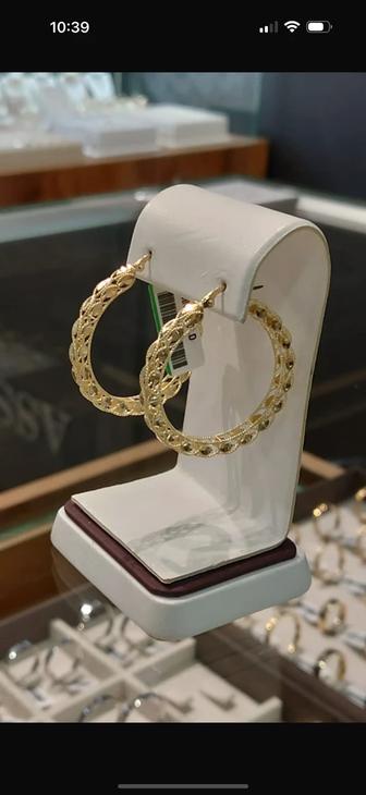 Золотые сережки