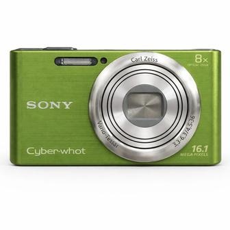 винтажный цифровой фотоаппарат SONY CYBER SHOT W730 б/у