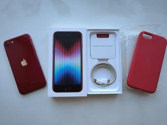 iPhone SE 3[2022]64гб Red АКБ-95% [В ИДЕАЛЕ]