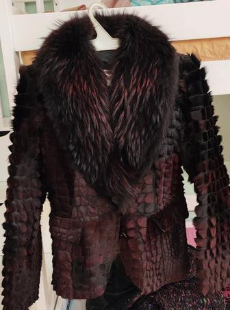 Шуба/ полушубок из натурального меха