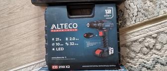 Аккумуляторный дрель шуруповерт ALTECO CD 2110 LI