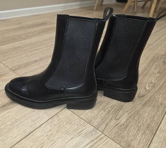 Продам осенние ботинки, кожаные