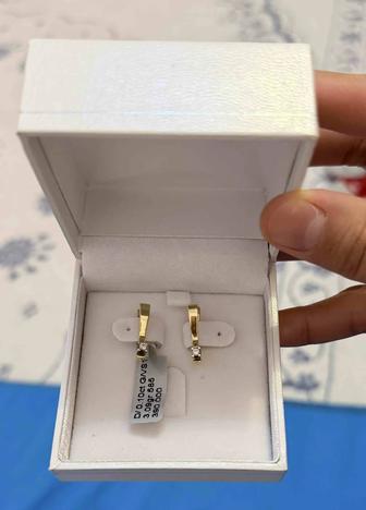 Бриллиантовые серьги