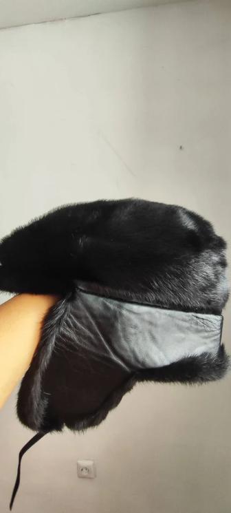 Срочно продам норковая шапка (ушанка) мужская