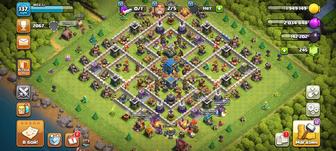 Продам аккаунт clash of clans!