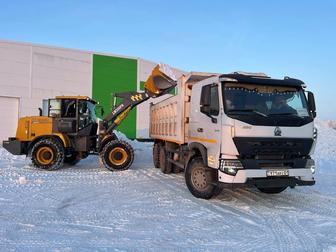 Услуги погрузчика и самосвалов