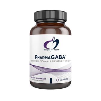 Designs For Health - PGAB60 - PharmaGABA 60 tablets