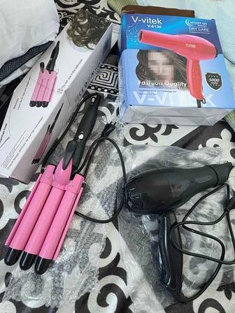 Фень и плойка волновая