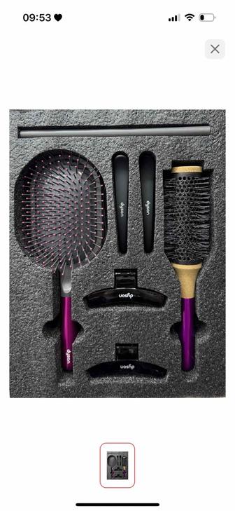 Dyson термобрашинг, гребень, массажная расческа 30 см, 30см