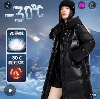 Продам женский пуховик