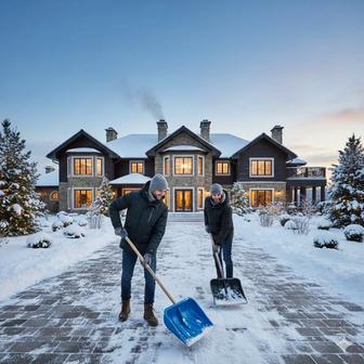 Уборка снега (ручная)