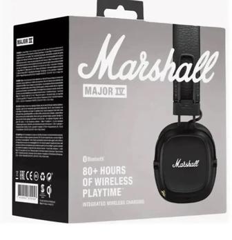 Marshall Major IV Black Продам наушники оригинал, не распакованный