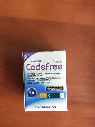Продам тест-полоски для глюкометра CodeFree
