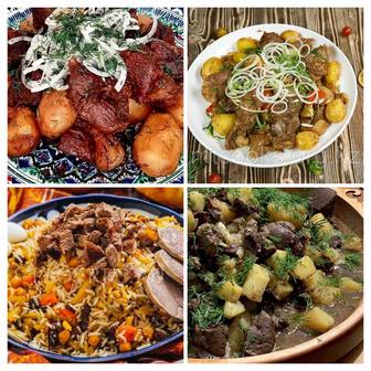 Повар с выездом Ташкентский плов, Сырне, Куырдак, Казан кебаб.
