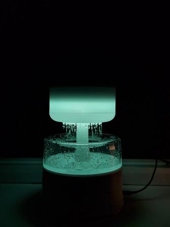 Светильник-фонтан с RGB подсветкой и Bluetooth колонкой