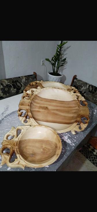 Деревянная посуда ручной работы