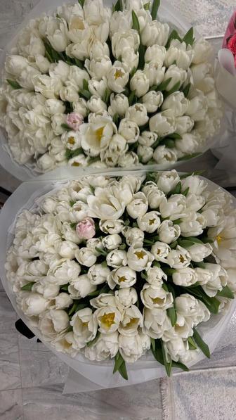 Букет из тюльпанов