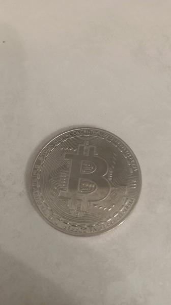 Копейка биткоин для сувенира