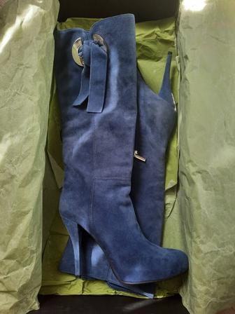 Продам сапоги демисезонные 37 р. Италия Fabiani