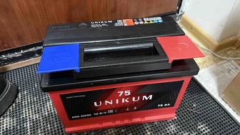 Аккумулятор Unikum 75 Ah 600A новый