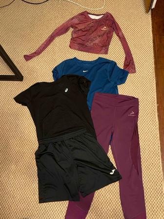 Продам спортивную одежду женскую nike asics demix