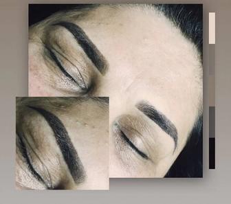 Перманентный татуаж бровей всего