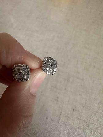 Бриллиантовые серьги