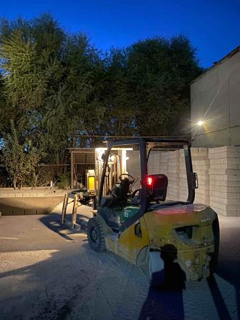 Услуги вилочного погрузчика