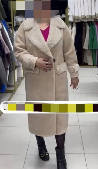 Продам новую шубку из овчины 2xl