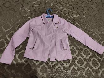 Куртка экокожа 11-12 лет