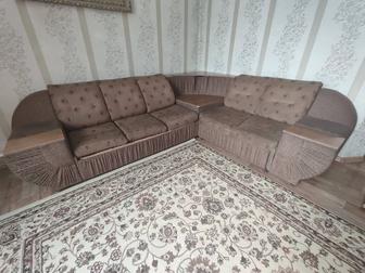 Диван для гостиной,раскладной и угловой. 3-метр и 1,5метр.