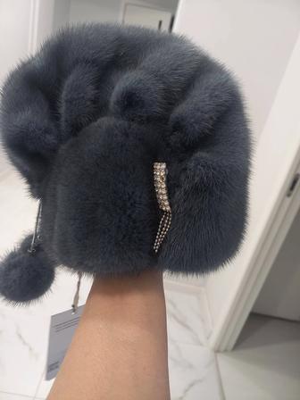 Продам норку шапку Новая