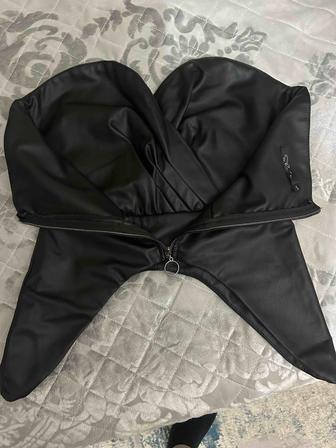 Корсет экокожа