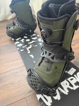 Комплект борд, крепления и ботинки 45 размер 180 рост мужской