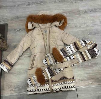 куртка зимняя девчачья 12-15 лет