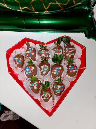 Клубника в шоколаде!