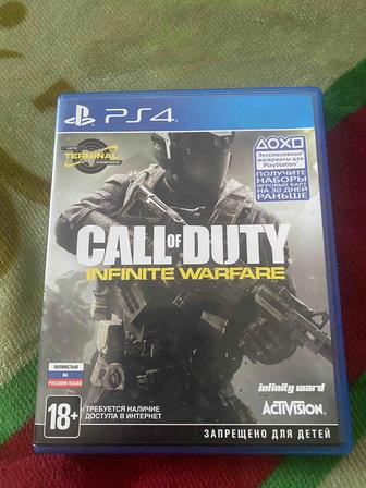 Игра на ps4. call of duty infinite warfare ps 4 подойдёт и на 5 ps