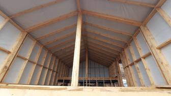 Строительство на склонах. Собственная технология.