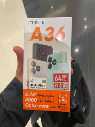 Новый телефон ZTE Blade A36